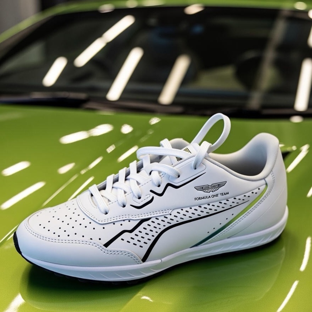 Men’s Puma Aston Martin Formula One Team shoes size 9 brand new with tags